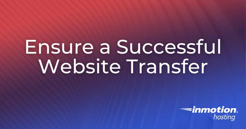 ensure successful transfer title image