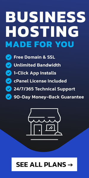 Shared Hosting banner